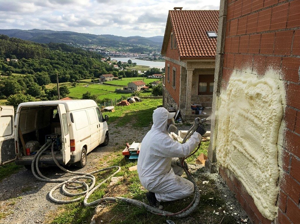 Foto 1 Ahorre en calefacción aislando su vivienda con poliuretano proyectado en Pontedeume