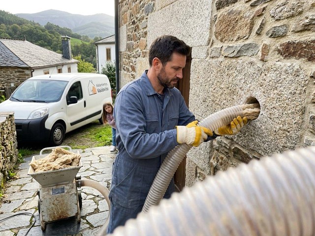 Aislamos su vivienda en Mondoñedo sin escombros ni mudanzas