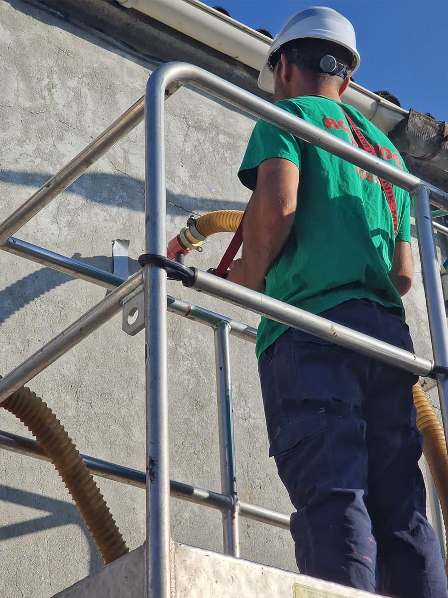 Aplicación profesional del aislamiento por insuflado en A Coruña